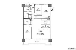 間取図画像 3LDK