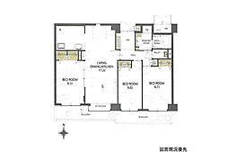 間取図画像 3LDK