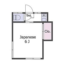 東京都大田区北千束2丁目（賃貸アパート1R・2階・15.54㎡） その2