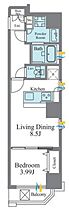 東京都千代田区神田佐久間町4丁目（賃貸マンション1LDK・9階・35.66㎡） その2