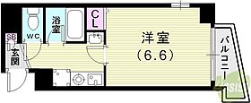 エステムコート神戸・県庁前  ｜ 兵庫県神戸市中央区下山手通6丁目4-1（賃貸マンション1K・6階・20.02㎡） その2