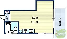 エムコート  ｜ 兵庫県神戸市中央区生田町2丁目（賃貸マンション1R・2階・20.50㎡） その2