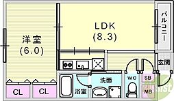 神戸駅 8.5万円