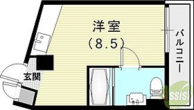 エル―テ  ｜ 兵庫県神戸市灘区城内通5丁目（賃貸マンション1K・6階・24.14㎡） その2