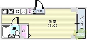 グランディール福住  ｜ 兵庫県神戸市灘区福住通6丁目（賃貸マンション1R・3階・18.00㎡） その2