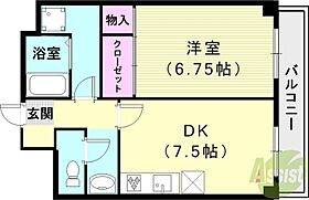 山神ビル  ｜ 兵庫県神戸市北区鈴蘭台北町4丁目1-20（賃貸マンション1DK・4階・38.88㎡） その2