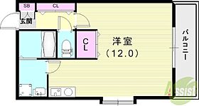 パレス東洋神戸3号館  ｜ 兵庫県神戸市灘区船寺通5丁目（賃貸マンション1R・5階・28.70㎡） その2