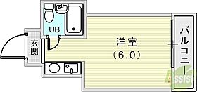 ネオダイキョー神戸元町  ｜ 兵庫県神戸市中央区元町通6丁目8-3（賃貸マンション1R・11階・13.94㎡） その2