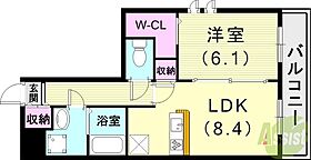 オブ・ヴィラージュ  ｜ 兵庫県神戸市北区鈴蘭台北町3丁目25-9（賃貸アパート1LDK・3階・40.24㎡） その2