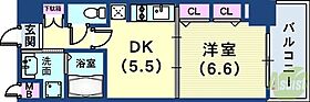 プレジール三ノ宮II  ｜ 兵庫県神戸市中央区加納町2丁目（賃貸マンション1DK・6階・35.15㎡） その2