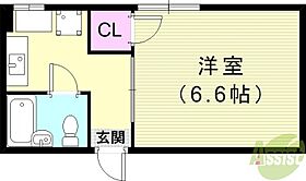 宮吉ビル  ｜ 兵庫県神戸市兵庫区福原町26-10（賃貸マンション1K・3階・17.00㎡） その2