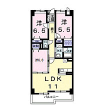 ゴールデン50 703 ｜ 岐阜県岐阜市茜部菱野2丁目45番地（賃貸マンション3LDK・7階・75.67㎡） その2