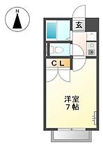 ＤＥＵＸＩＥＭＥ　ＣＯＮＦＯＲＴ（デュークシーム 101 ｜ 岐阜県各務原市那加浜見町2丁目（賃貸アパート1K・1階・23.18㎡） その2