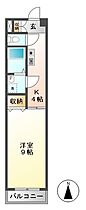 セレーノＧＦ 402 ｜ 岐阜県岐阜市前一色1丁目（賃貸マンション1K・4階・30.90㎡） その2