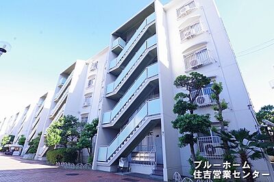 外観：鉄筋コンクリート5階建てのマンションです！