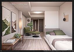 エステムコート京都二条 708 7階2Kのリビング/ダイニング