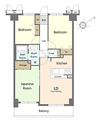 間取図画像 3LDK