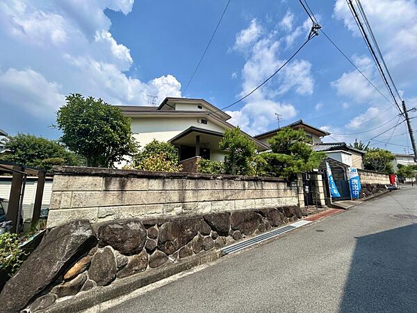 Beautiful mountainous landscape with colorful sky