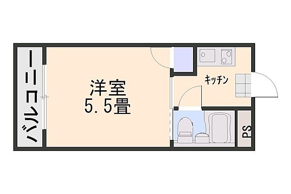 スタープラザ三筋 ｜広島県広島市佐伯区三筋２丁目(賃貸マンション1K・3階・13.72㎡)の写真 その1