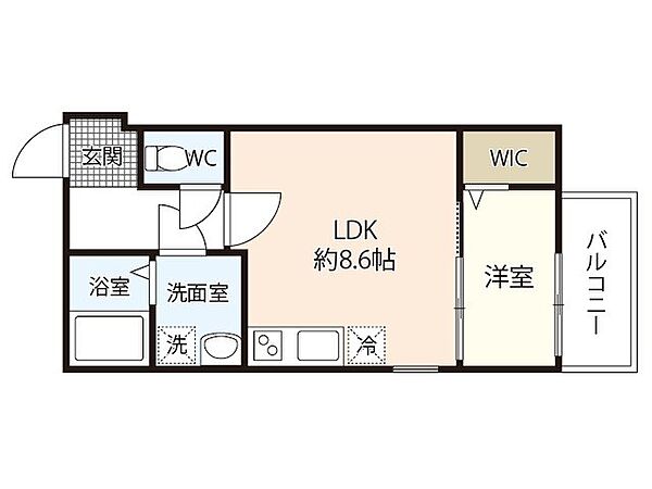 皆賀の杜レジデンス 南館101｜広島県広島市佐伯区皆賀４丁目(賃貸アパート1LDK・1階・29.30㎡)の写真 その2