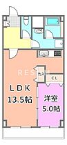 千葉県千葉市中央区新千葉3丁目3-4（賃貸マンション1LDK・2階・46.00㎡） その2