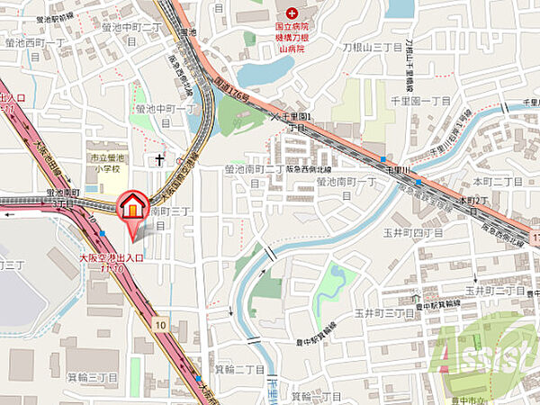 ガレリア大阪空港 103｜大阪府豊中市螢池南町3丁目(賃貸アパート1DK・1階・28.82㎡)の写真 その19