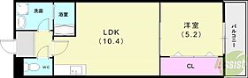 Claireそね 104 ｜ 大阪府豊中市利倉東1丁目（賃貸アパート1LDK・1階・38.09㎡） その2