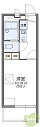 レオパレスピーチヴィレッジ 1Kの間取図画像