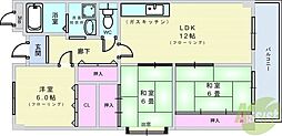 ベルファストソネ 3LDKの間取図画像