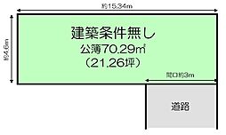 物件画像 日根野　建築条件無し売土地