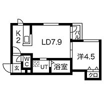 北海道札幌市豊平区中の島二条4丁目（賃貸マンション1LDK・3階・36.14㎡） その2