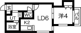 北海道札幌市豊平区平岸四条12丁目（賃貸マンション1LDK・2階・33.64㎡） その2