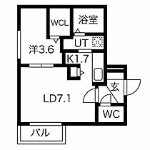 北海道札幌市豊平区美園五条2丁目（賃貸マンション1LDK・4階・29.61㎡） その2