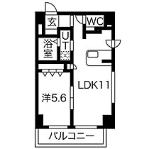 北海道札幌市豊平区水車町2丁目（賃貸マンション1LDK・8階・41.34㎡） その2