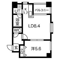 北海道札幌市中央区南三条西8丁目（賃貸マンション1LDK・5階・36.34㎡） その2