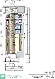 名古屋市営名城線 大曽根駅 徒歩5分の賃貸マンション 10階1Kの間取り