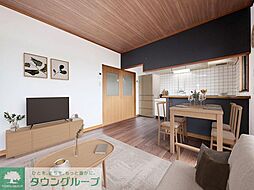 A＆S KATO KI B棟 302 3階1LDKのリビング/ダイニング