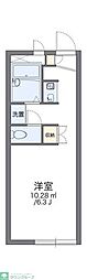 レオパレスＹ・Ｍ・Ｓ 1階1Kの間取り