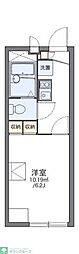 レオパレスルルド 1Kの間取図画像