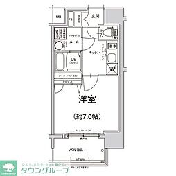 エスリード大須観音プリモ 1Kの間取図画像