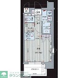 プレサンス名古屋STATIONアライブ 1Kの間取図画像