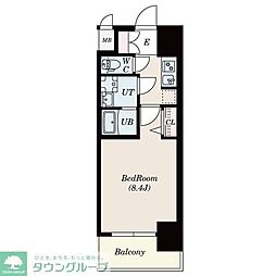 S-RESIDENCE庄内通 1Kの間取図画像