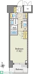 アデグランツ上前津 1Kの間取図画像