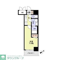 FORTRESS新栄 1Kの間取図画像