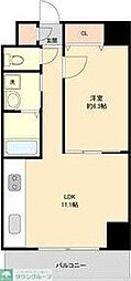 AHビル 1LDKの間取図画像