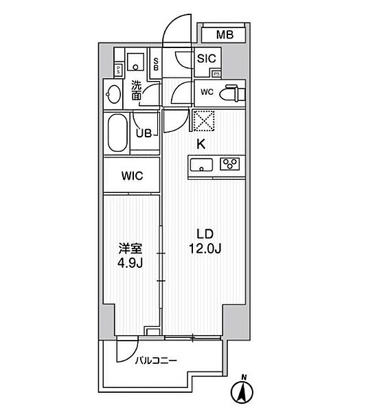 シーズンフラッツ両国 602｜東京都墨田区両国３丁目(賃貸マンション1LDK・6階・41.86㎡)の写真 その2