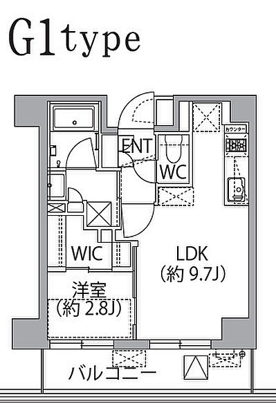 レスピール蓮根 504｜東京都板橋区坂下２丁目(賃貸マンション1LDK・5階・32.17㎡)の写真 その2