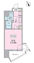 ブイミュージック蒲田 603 ｜ 東京都大田区蒲田４丁目46-4（賃貸マンション1K・6階・25.30㎡） その2