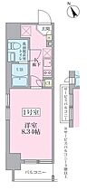 ブイミュージック蒲田 701 ｜ 東京都大田区蒲田４丁目46-4（賃貸マンション1K・7階・25.38㎡） その2