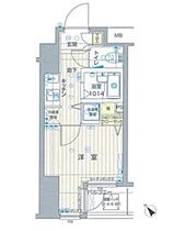 フォレシティ六本木 803 ｜ 東京都港区六本木２丁目2-11（賃貸マンション1K・8階・20.00㎡） その2